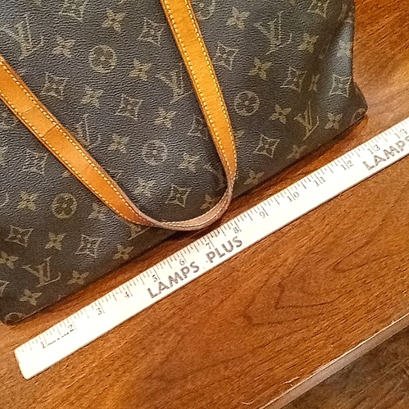 💥 Louis Vuitton Monogram Cabas Mezzo Tote Shoulder Bag Purse Pre-owned - Picture 3 of 16